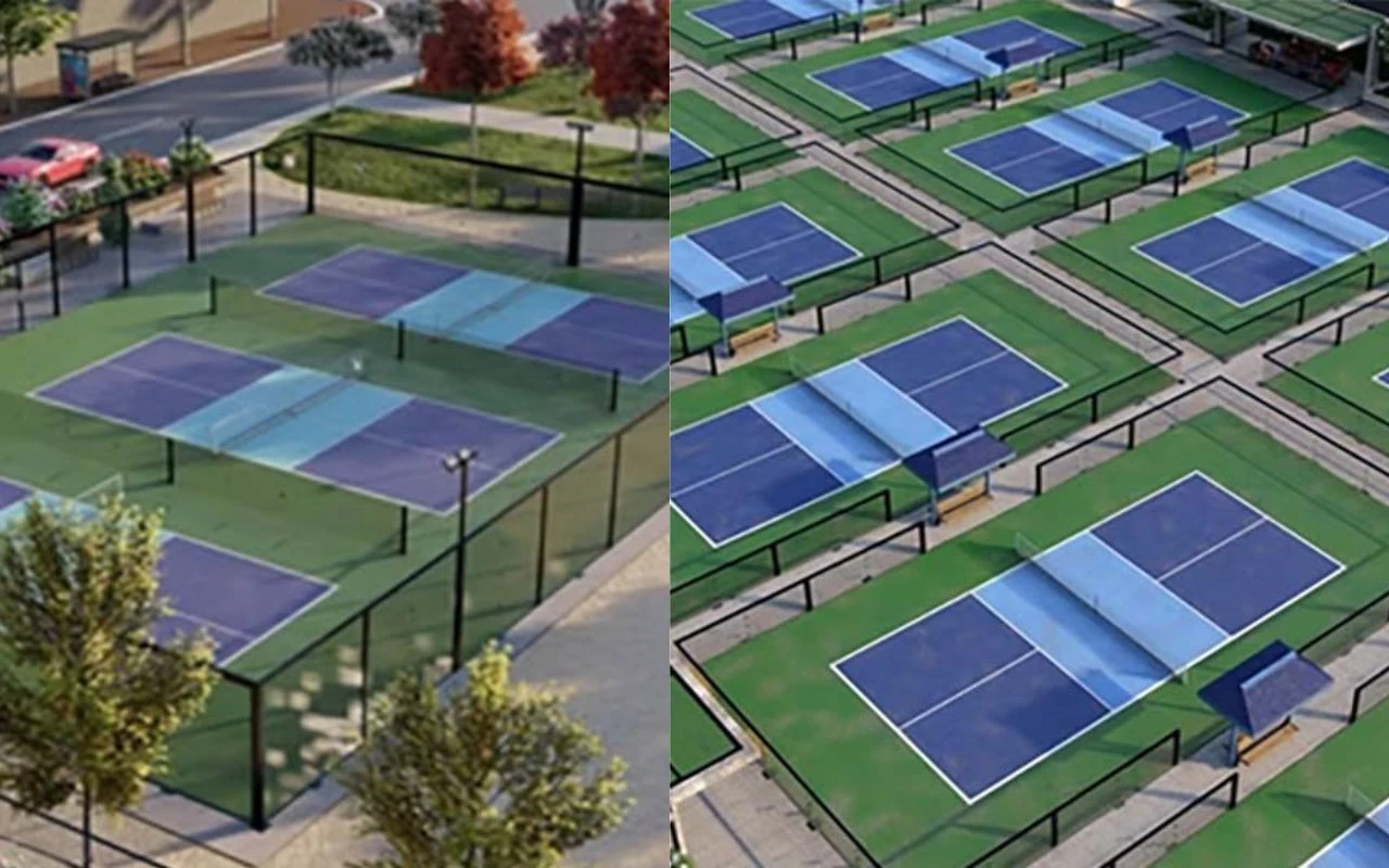 pickleball court barrier glass pickleball court barrier glass